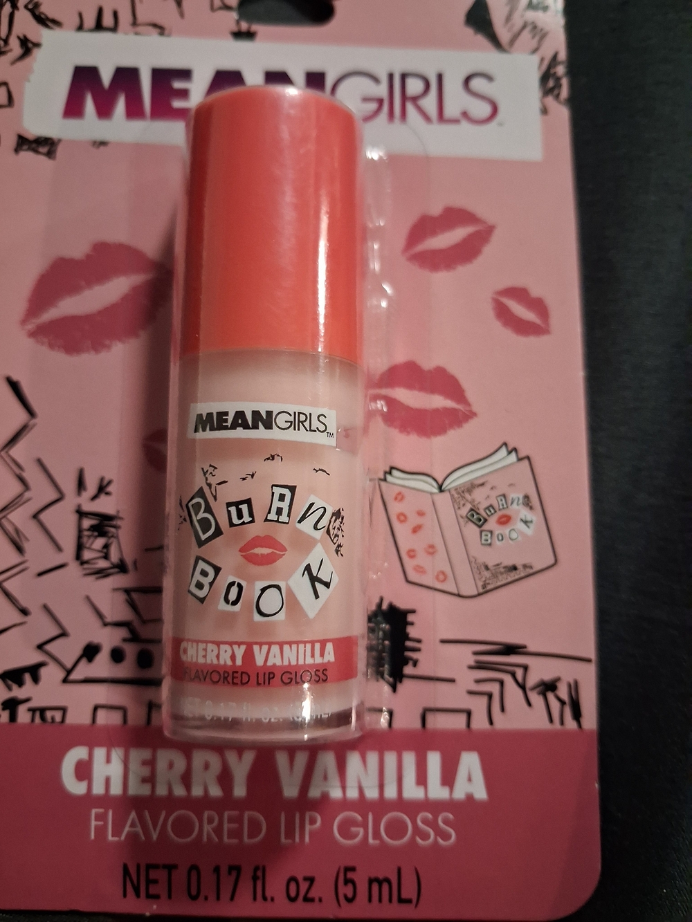 Mean Girls Cherry Vanilla Lip Gloss — Soft Pink Shine